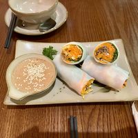 Five color spring rolls  at CHAYFOOD in Hanoi