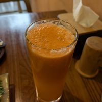 Carrot and Orange Juice at CHAYFOOD in Hanoi