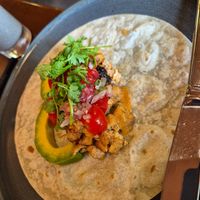 Vegan burrito at CHAYFOOD in Hanoi