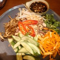 Brown Rice noodles 😋 at CHAYFOOD in Hanoi