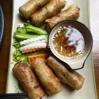 Fried spring rolls  at CHAYFOOD in Hanoi