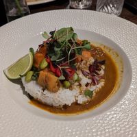 Massaman curry at Mossbrook in Eckington