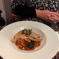 Banana blossom stew at Mossbrook in Eckington