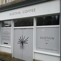 Outside. at Sustain Coffee in Hatfield