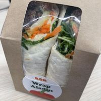 Aladin wrap  at Bon with Love in Brussels