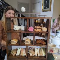 Vegan afternoon tea at Darcy's - Best Western Plus Mosborough Hall Hotel in Sheffield