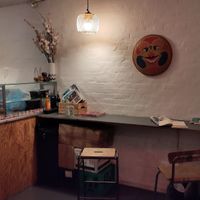 Seating area at Banh mi in Copenhagen