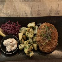 Schnitzel  at Vegan House in Prague