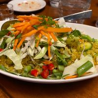 Nasi Goreng (Indonesian fried rice) minus egg  at The Pacific Kitchen in Montgomery