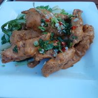 Vegan curry faux ribs at The Pacific Kitchen in Montgomery