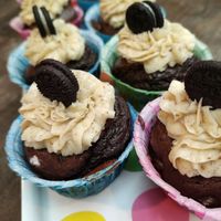 Pranutbuttercupcakes at Whole Food Cafe in Thisted