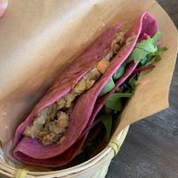Falaffel wrap  at Whole Food Cafe in Thisted
