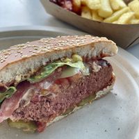 Burger  at RubJa's Leibspeisen in Lychen