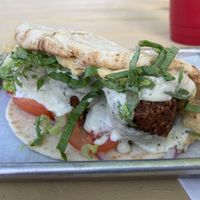 Falafel - a special (off menu)  at Station No. 3 in St Louis