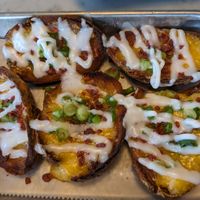 Potato skins at Station No. 3 in St Louis