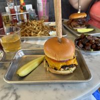 Smash burger of the month (March 2024)  at Station No. 3 in St Louis