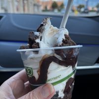 Chocolate Sundae  at Odd Burger in Whitby