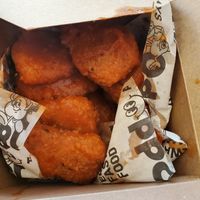 Buffalo wings at Odd Burger in Whitby