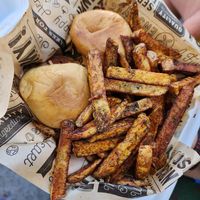 BBQ Sliders at Street A' Tarian Rush  in Elko