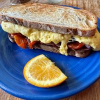 Vegan breakfast sandwich   at Alexa's in Bothell