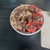 Açaí bowl The Works   at BARE Blends in Clifton Park