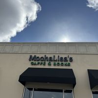 Out front   at MochaLisa's Caffè in Clifton Park