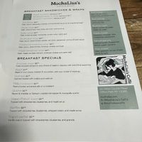 Menu  at MochaLisa's Caffè in Clifton Park