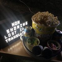 Snacks provided with 'movie under the stars’  at Womburra Vineyard Tiny Stay in Redbank