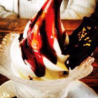 vegan, soy, organic ice cream!!! at Vegans Cafe and Restaurant in Kyoto