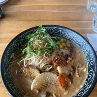 Miso Ramen at Vegans Cafe and Restaurant in Kyoto