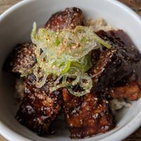 BBQ Tofu at Vegans Cafe and Restaurant in Kyoto