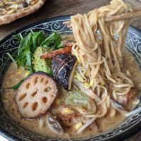 Ramen at Vegans Cafe and Restaurant in Kyoto