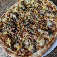 Pizza at Vegans Cafe and Restaurant in Kyoto