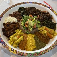   at Blue Nile Ethiopian Restaurant in Houston