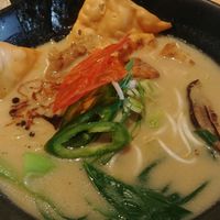 vegan ramen close-up at TYGR in Ubud