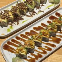 jungle roll and seasonal mango lush (both lacked flavor)   at TYGR in Ubud