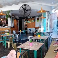 'I heart vegan food' sign! at Twist in Mallorca