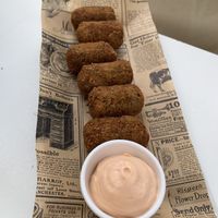 Vegan croquettes   at Twist in Mallorca
