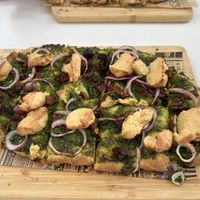 Pesto pizza  at Twist in Mallorca