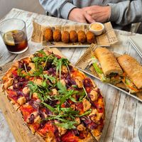 Vegan Croquettas, Pinsa & Banh Mi at Twist in Mallorca