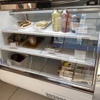 Cakes. Some of them are vegan.   at Ubuntu Café in Santiago