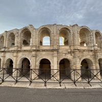 Views from the restaurant   at Chez Felix in Arles