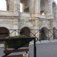 Best view ever at Chez Felix in Arles