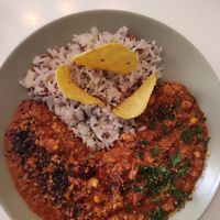 Tofu chili at  Vegigan in Tenerife