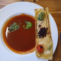 Tomato soup at The Botanist in Zadar