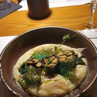 "Fish" cooked in white wine at The Botanist in Zadar