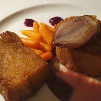 Filet mignon by Juicy Marbles with accordeon potato at The Botanist in Zadar