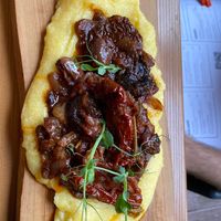 Polenta with mushrooms. To die for!   at The Botanist in Zadar