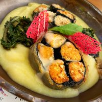 Olm (riquísimo, muy recomendable)  at The Botanist in Zadar