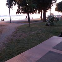 Sunset view at The Botanist in Zadar